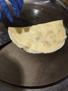 焼き折り畳み